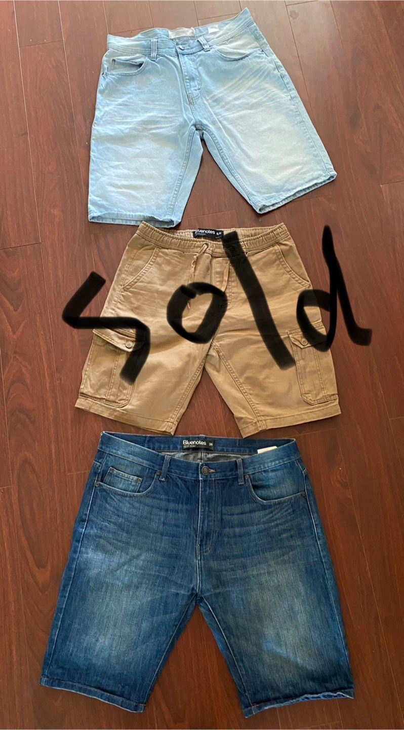 Jeanius Denim Shorts 36”