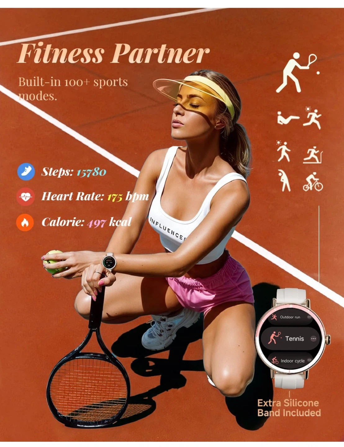 TOOBUR Smart Watch - Rose Gold - photo 4