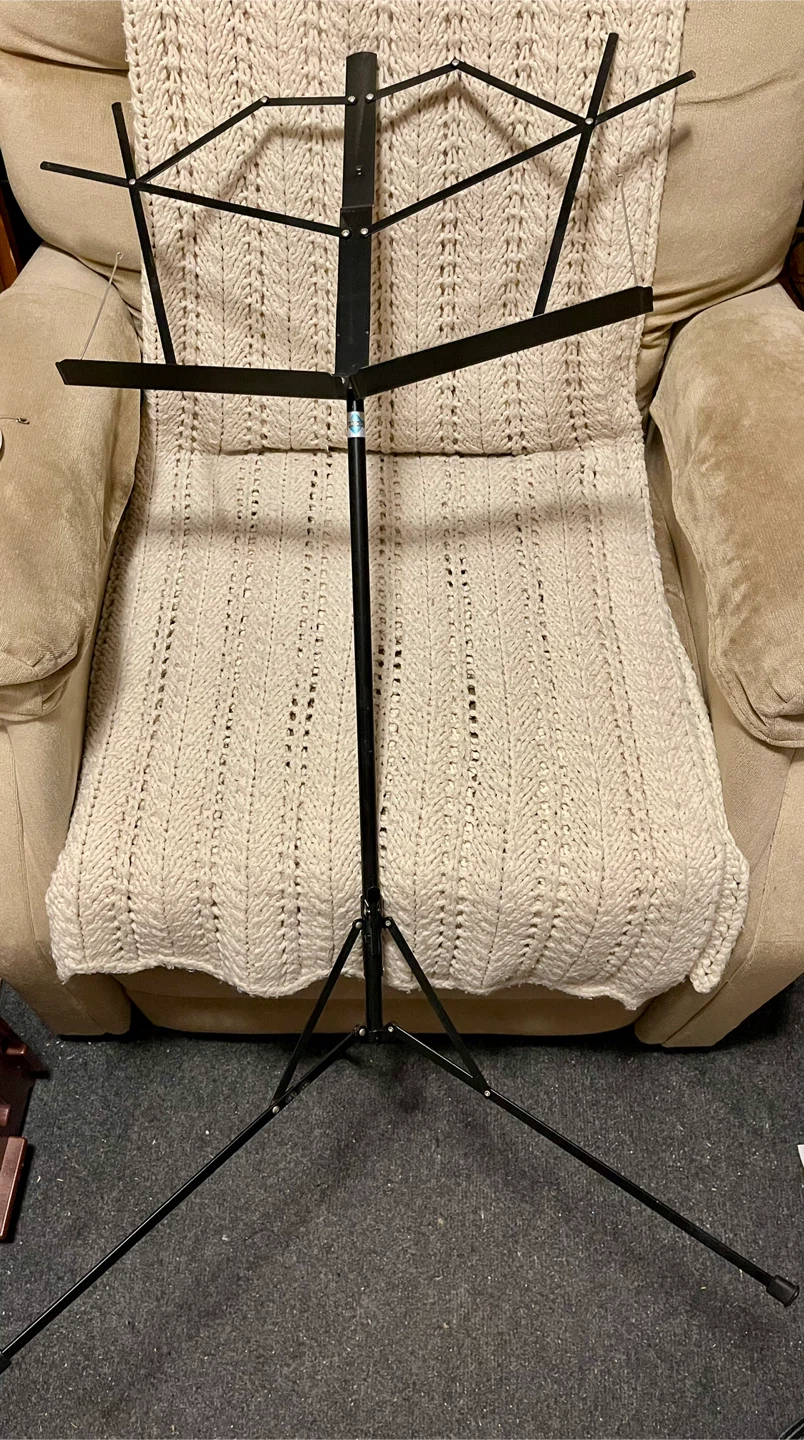 Collapsible Music Stand - Black