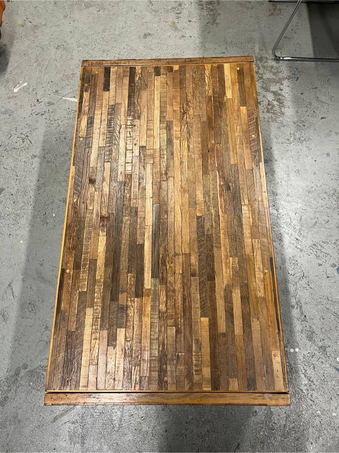 Wood Coffee Table with Storage - photo 2