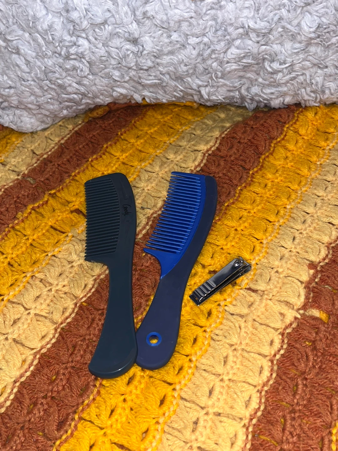 Goody Comb Set - Blue and Dark Grey