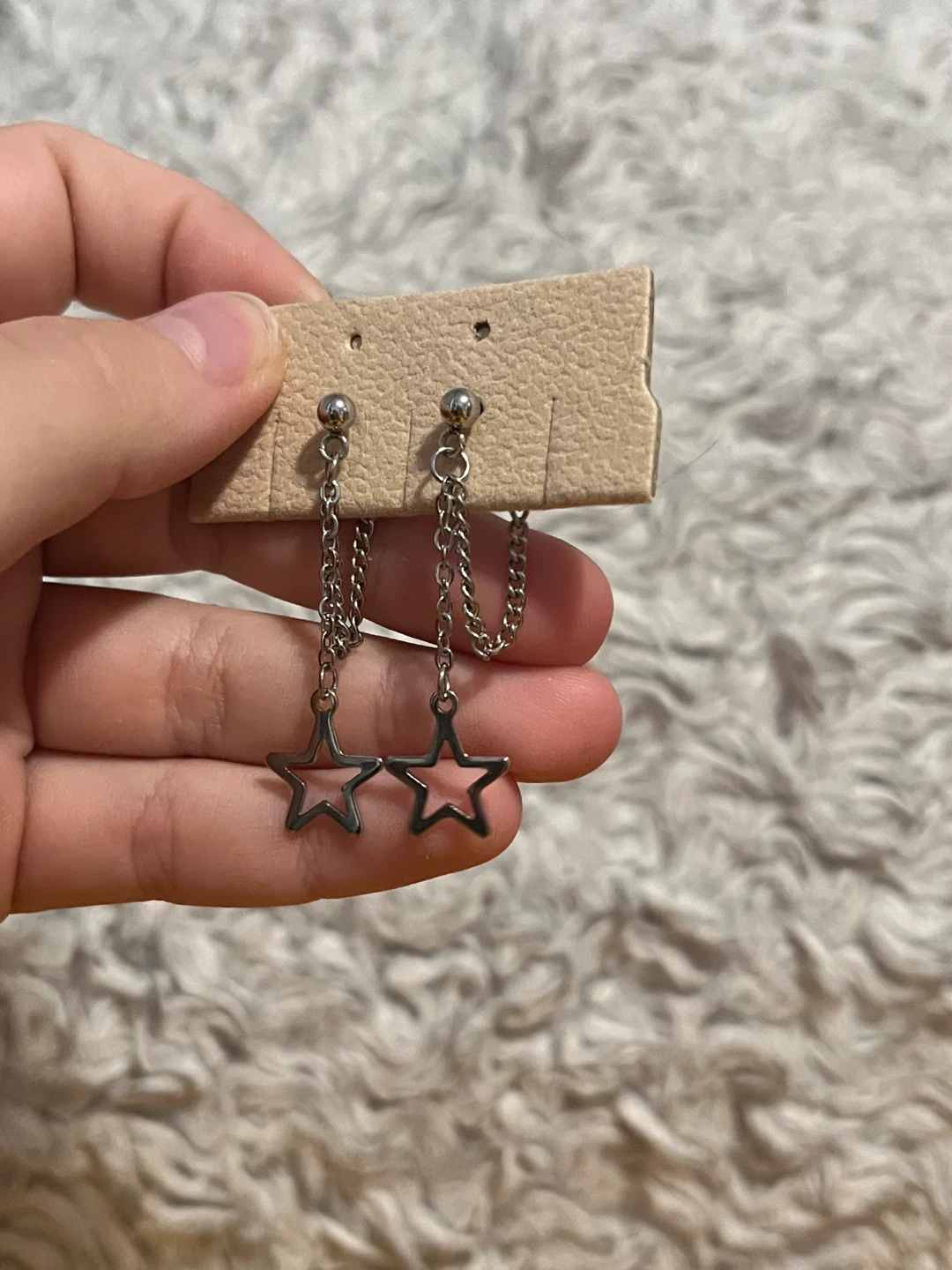 Star Chain Earrings - photo 2