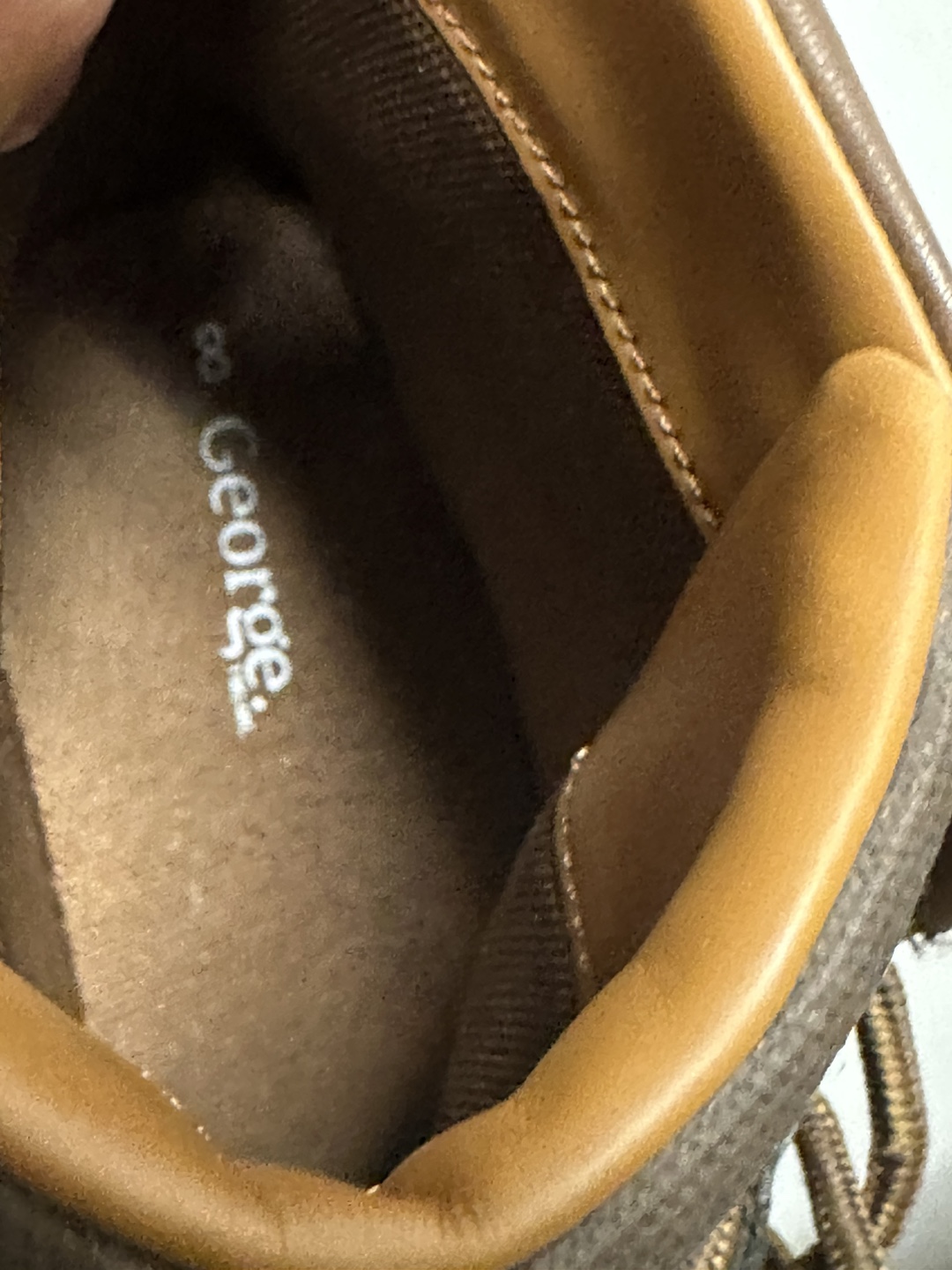 George Men's Brown Work Boots - Size 8 - photo 4