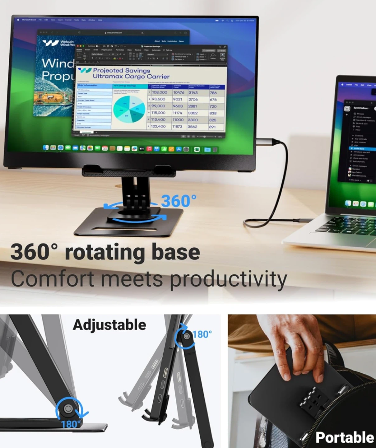 Portable Monitor 15.6 inches - photo 3