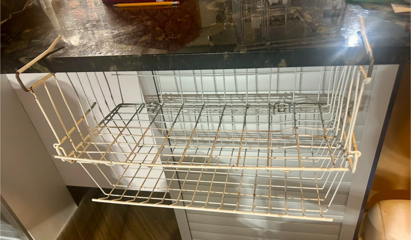 Under Shelf Wire Basket Organizers