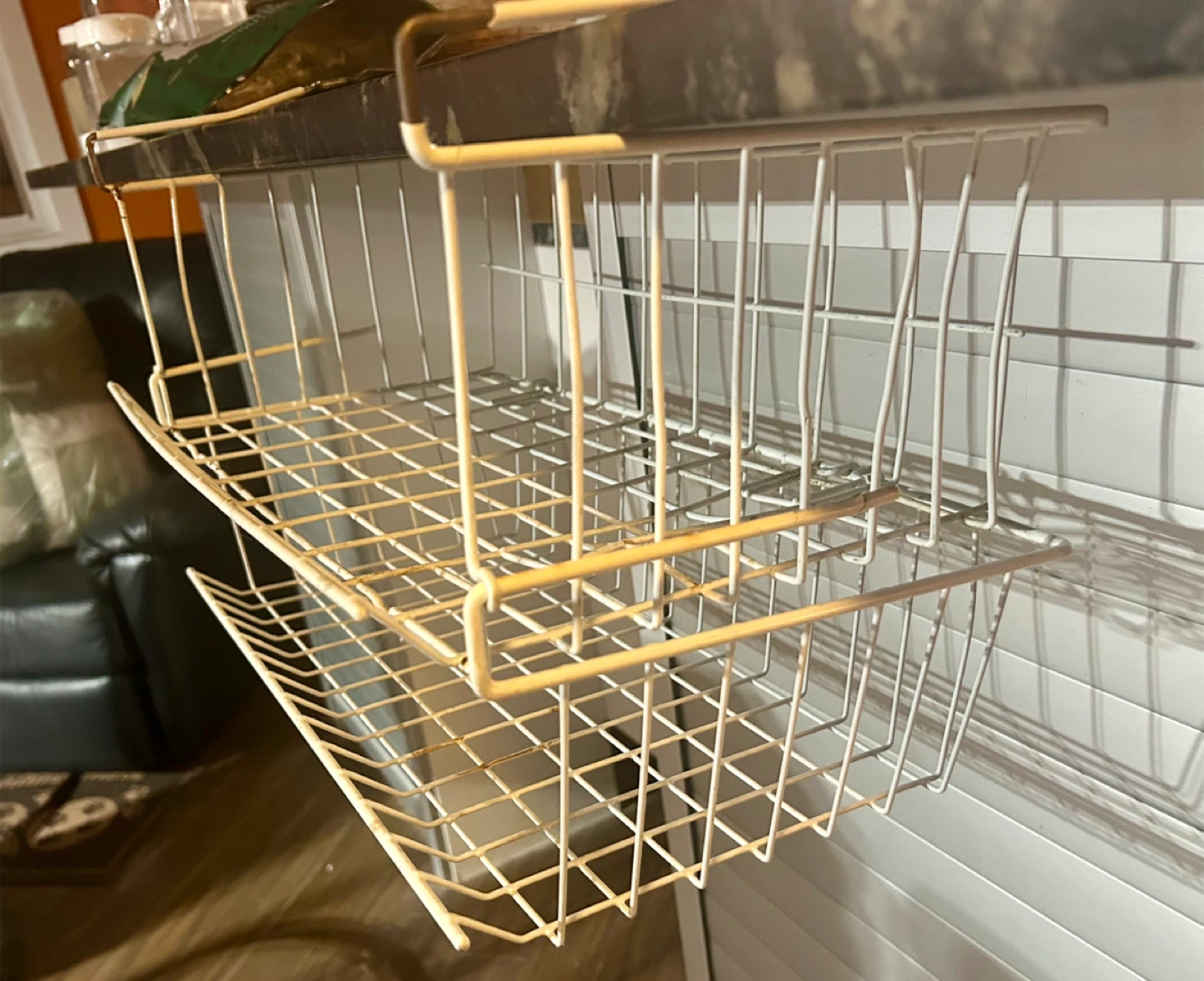Under Shelf Wire Basket Organizers - photo 3