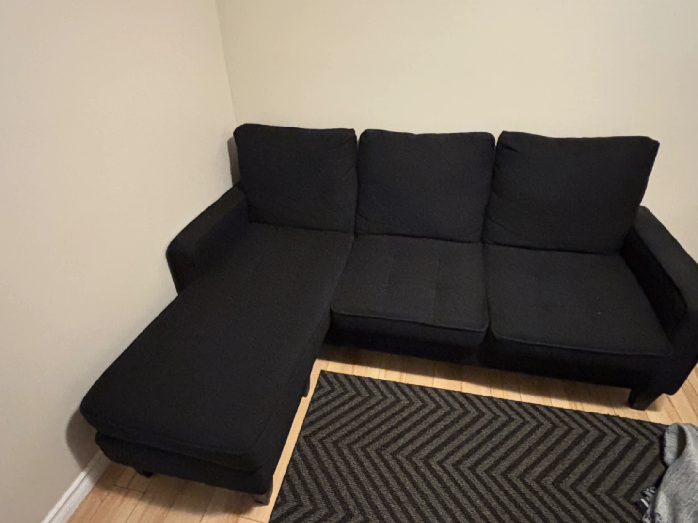 Sectional L Sofa - 2 Months used - photo 3