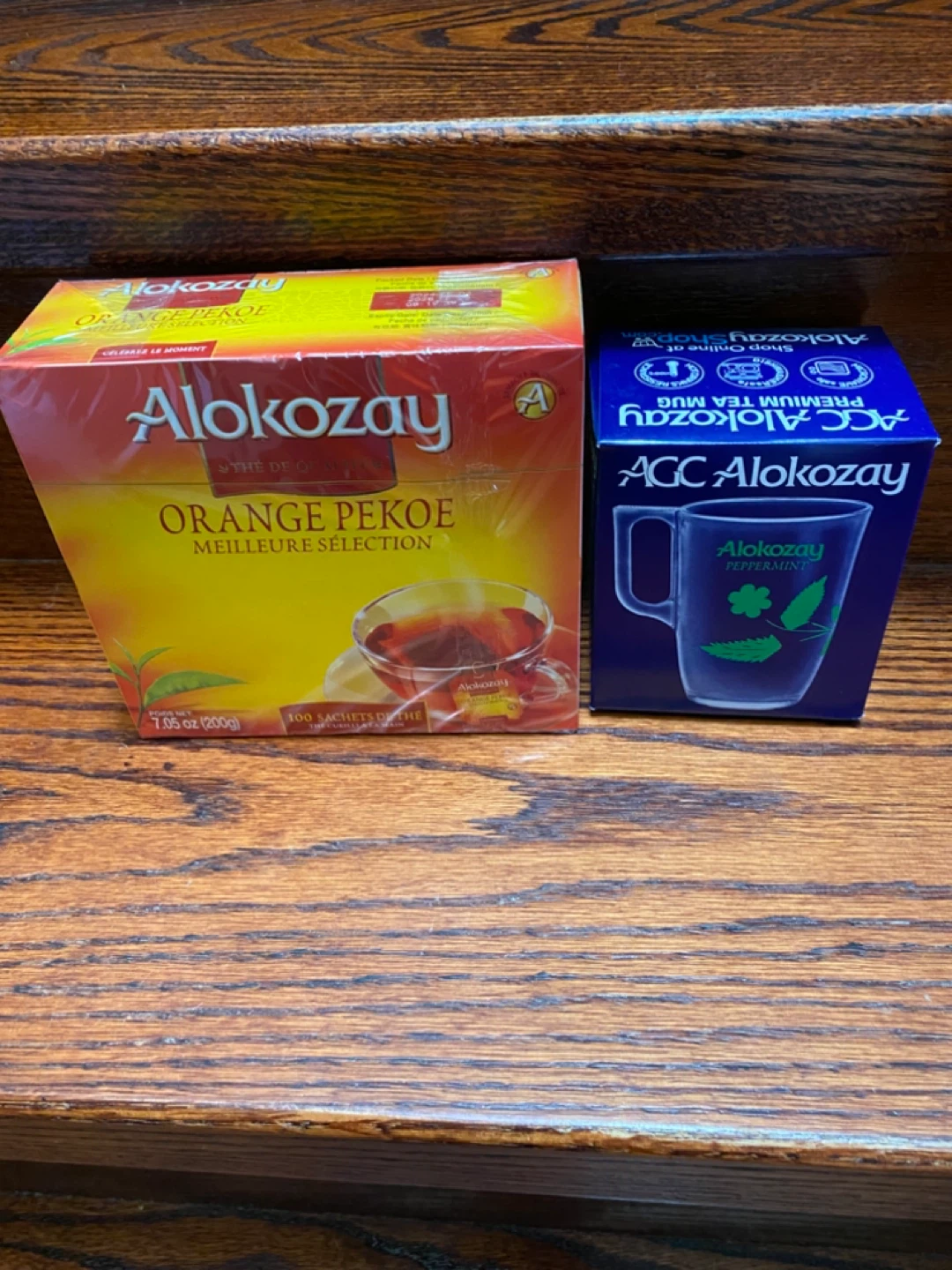 Alokozay Orange Pekoe Tea & Peppermint Tea Mug