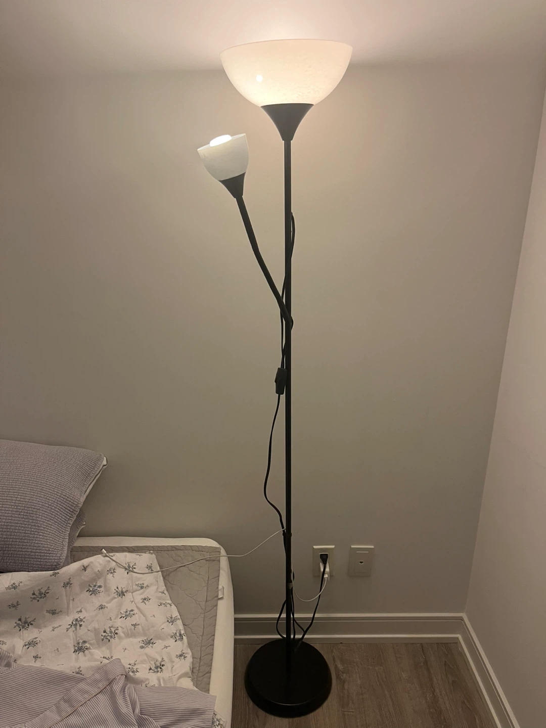 IKEA Floor Lamp with Reading Light