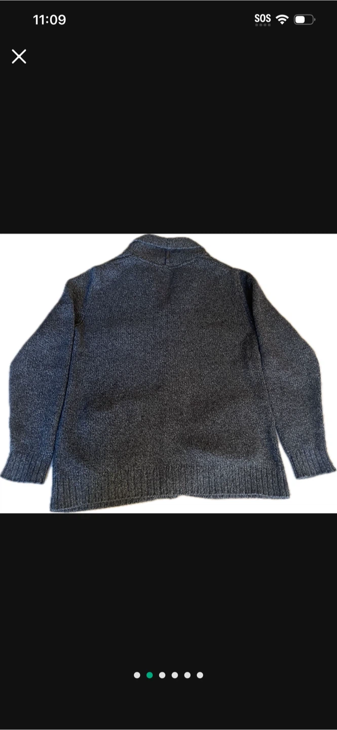 Old Navy Gray Shawl Collar Cardigan - Size M - photo 2