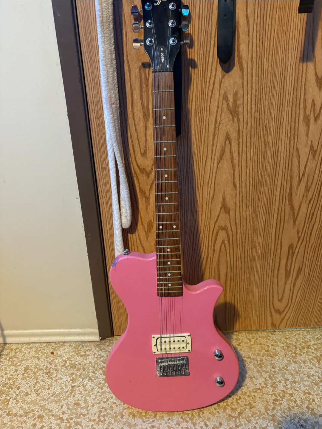 Electric Pink Guitar