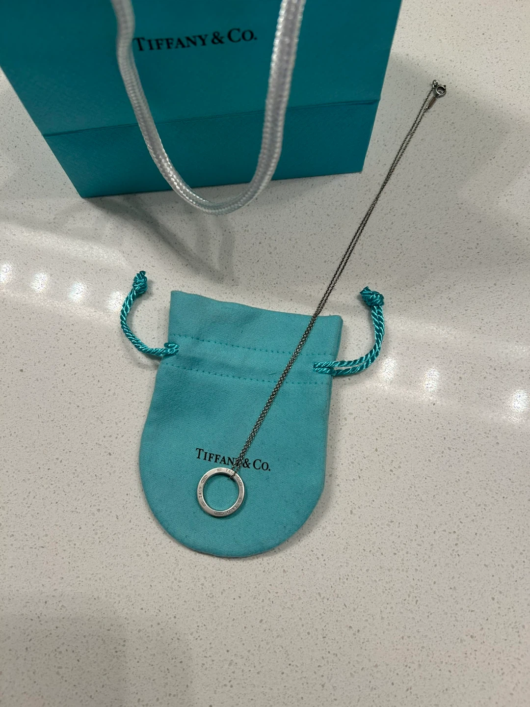 Tiffany & Co. Circle Pendant Necklace - photo 2