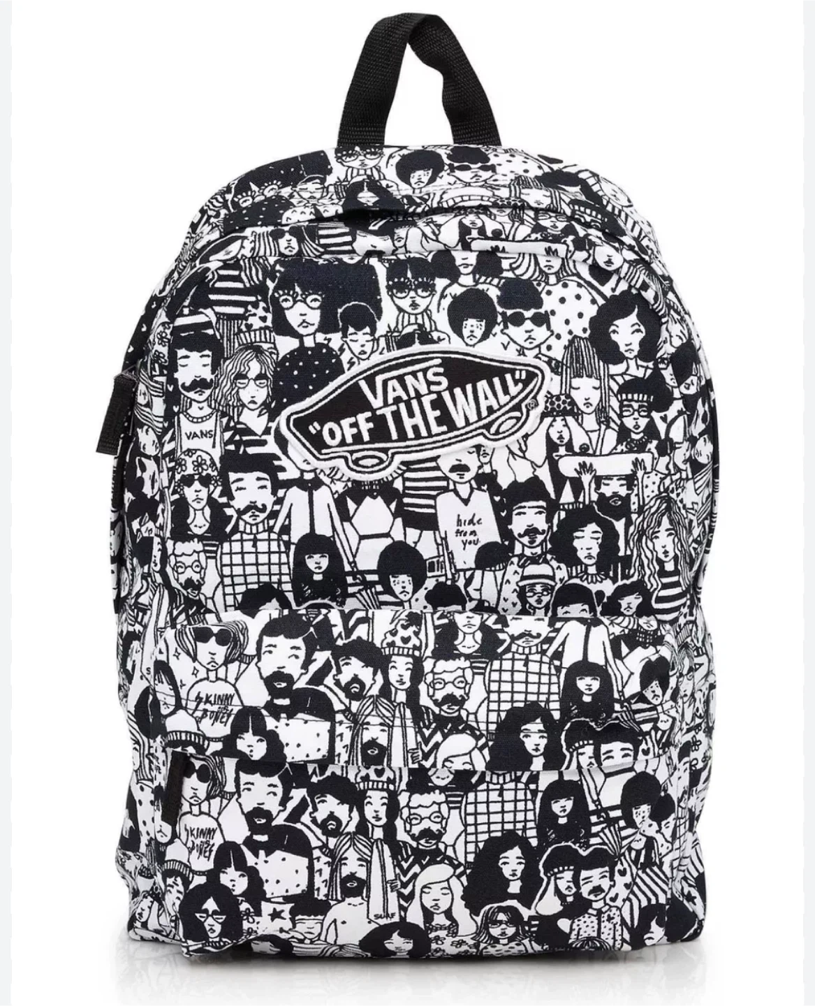 Vans 'Off The Wall' Backpack (NEW) - Black & White