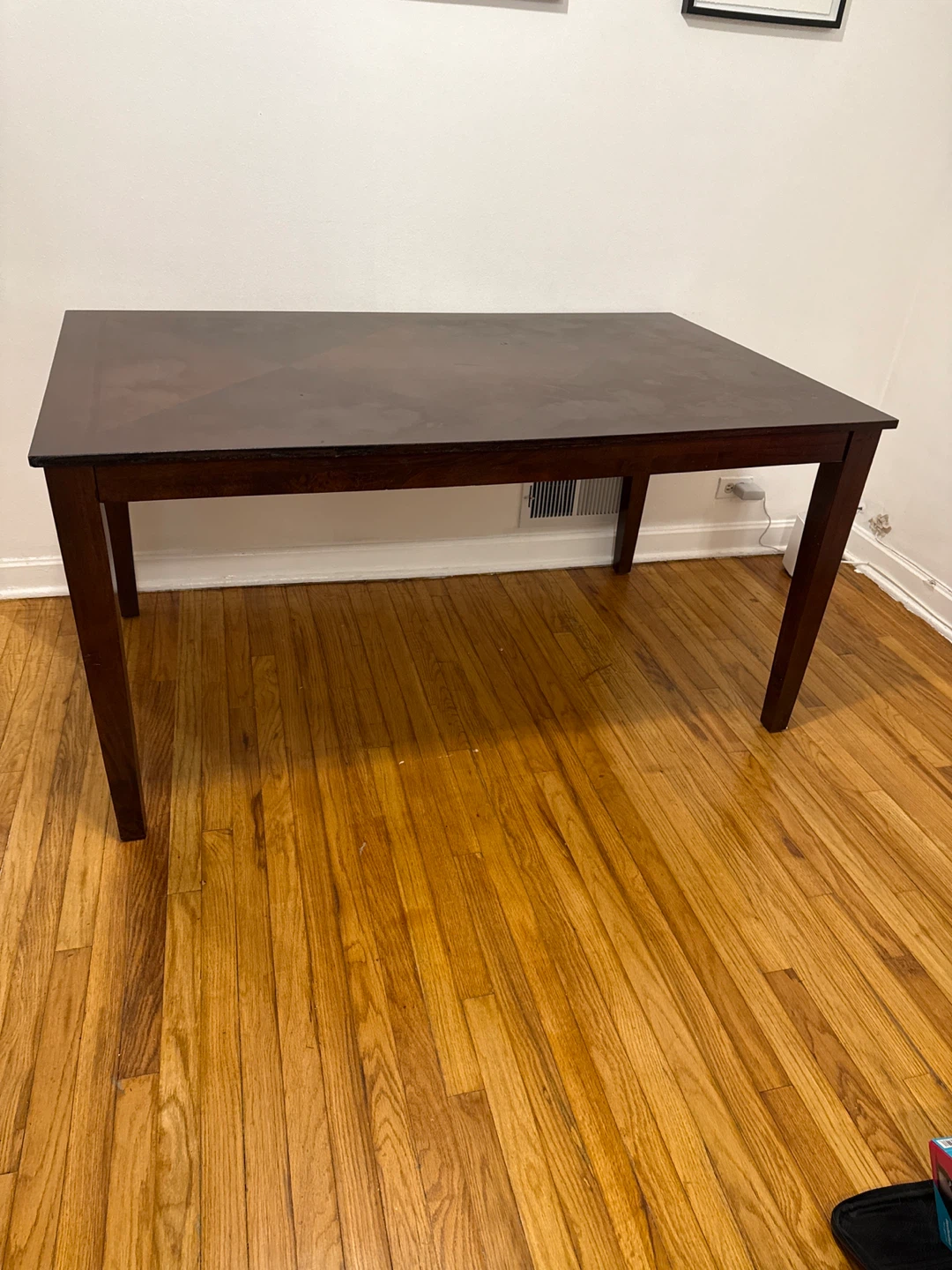 Dark Cherry Wooden Dining Table