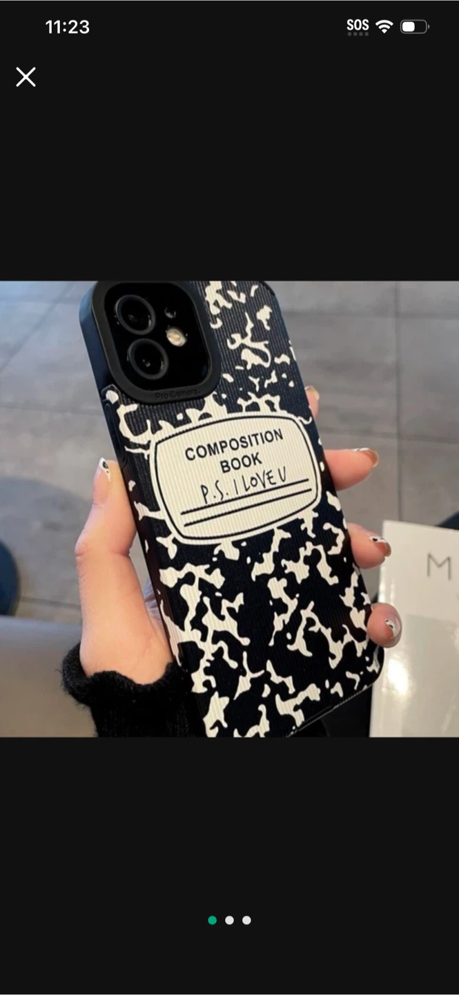 Composition Book iPhone Case