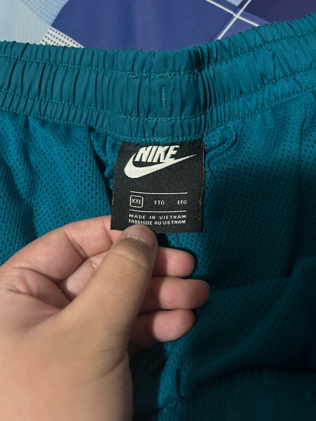 Nike XXL Teal Shorts Fits Like An XL - photo 2