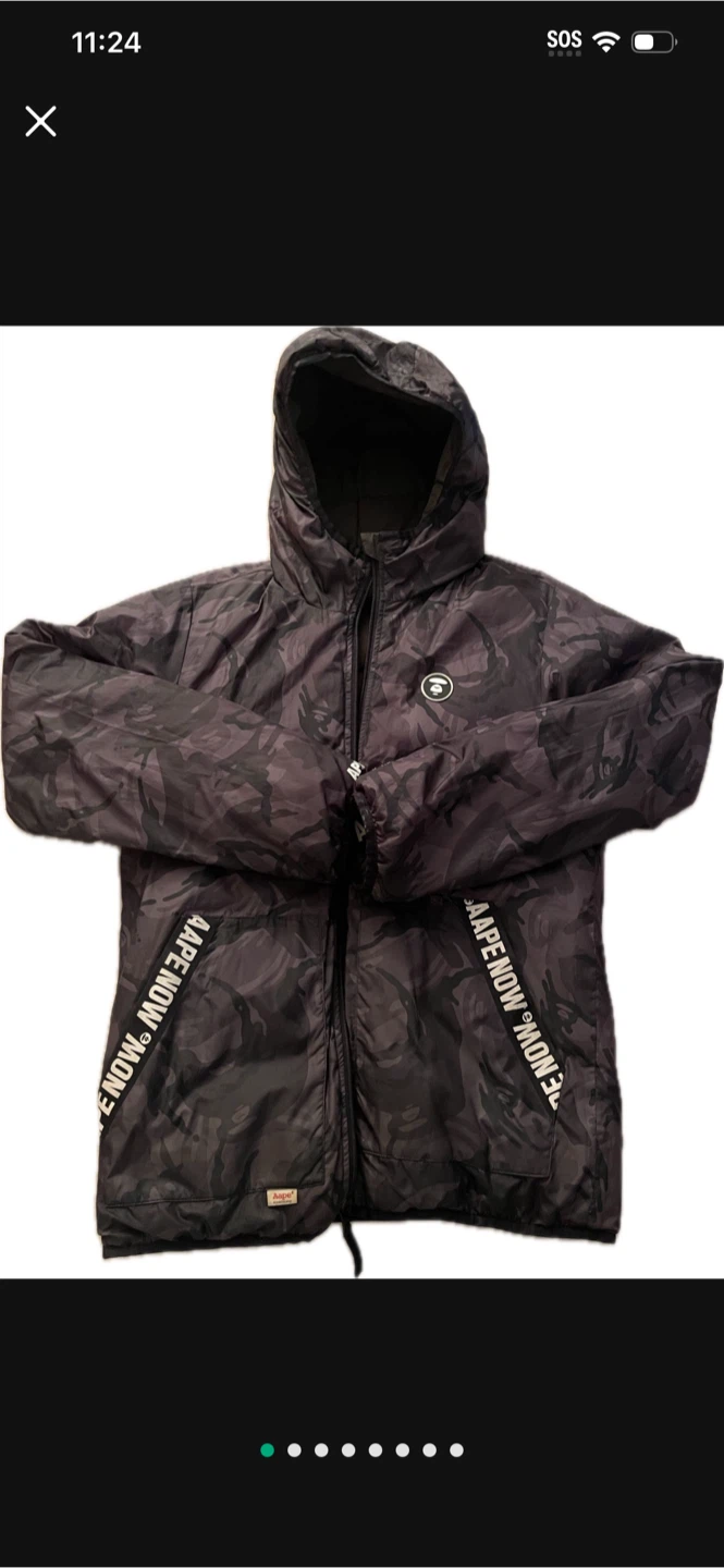 AAPE by A Bathing Ape Puffer Jacket