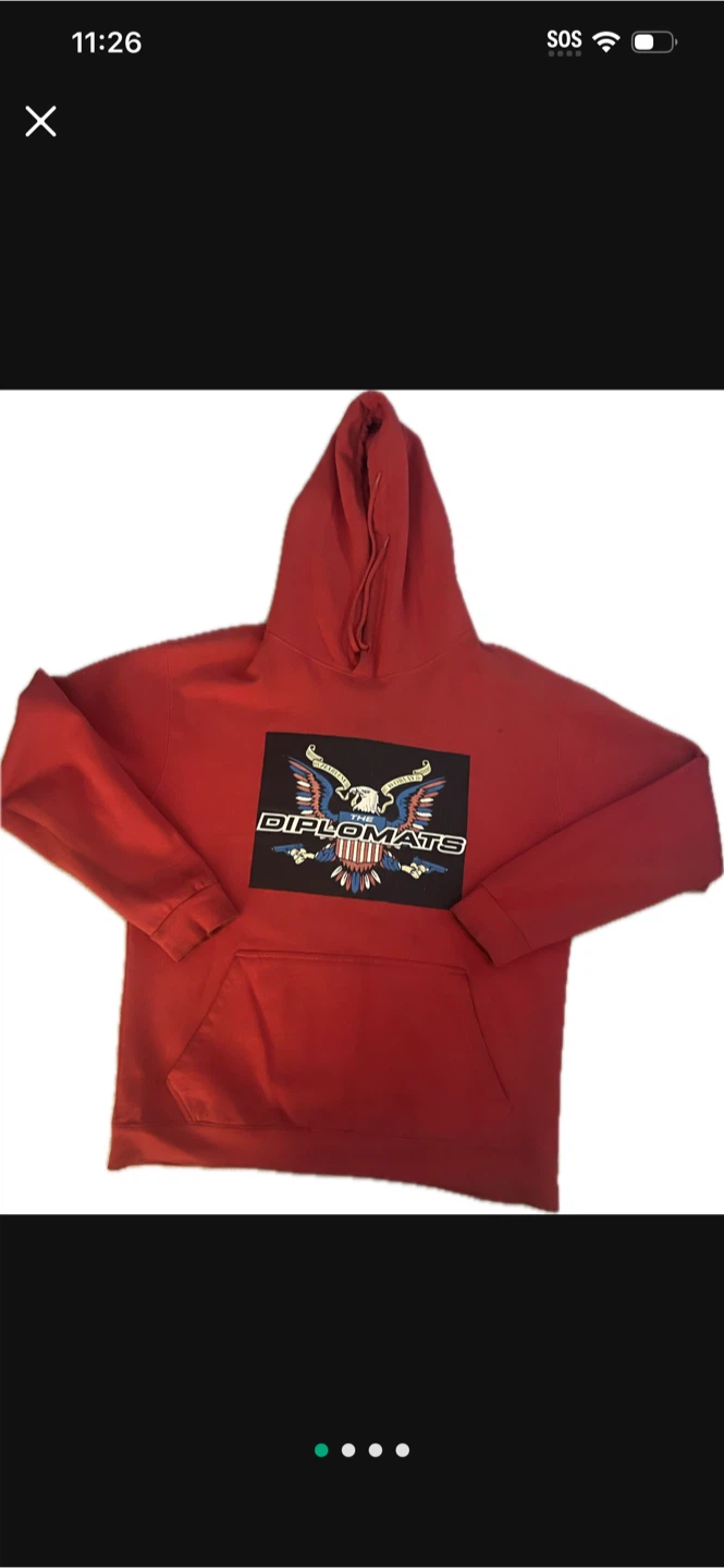 The Diplomats Red Hoodie