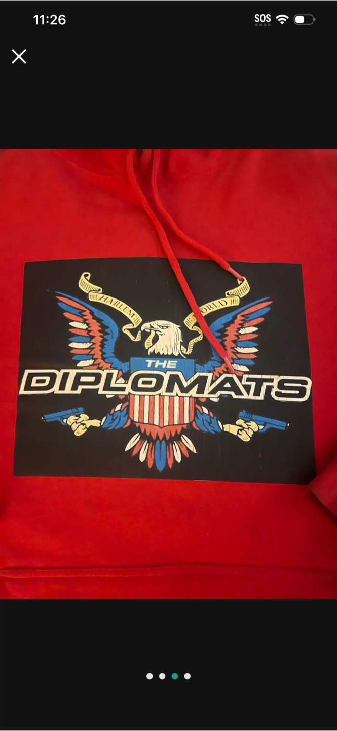 The Diplomats Red Hoodie - photo 2