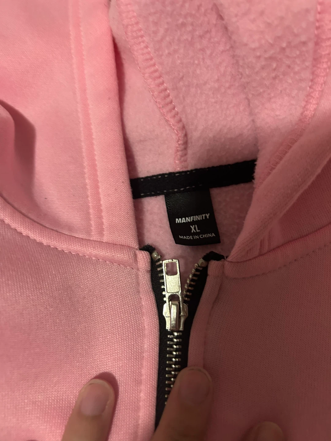 Manfinity Pink Irreplaceable Hoodie - XL - photo 2