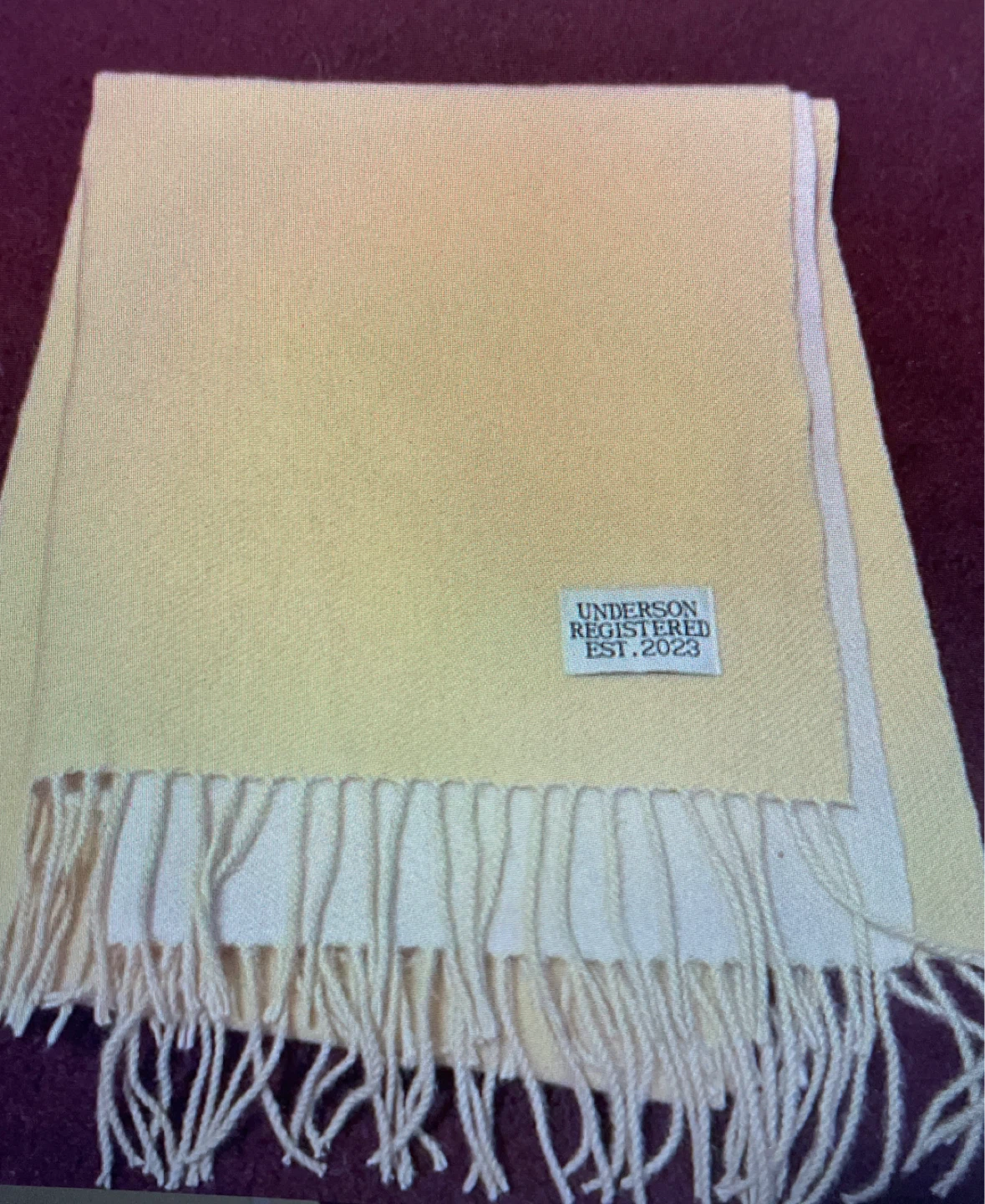 UNDRESSD REGISTERED EST.2023 Scarf - photo 2