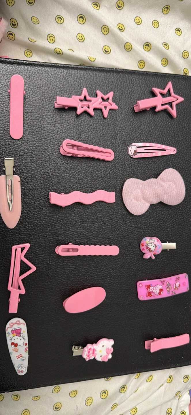 Pink Hair Clips - Bundle - photo 2