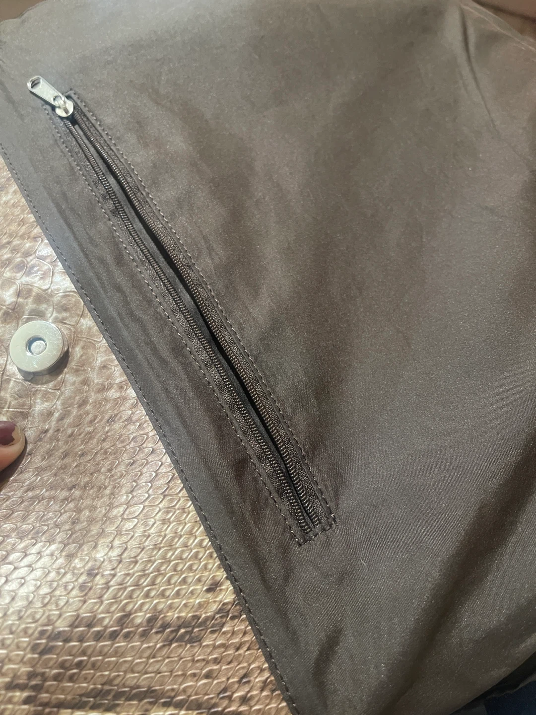 Faux Leather  Shoulder Bag  Vegan Leather Made in Canada - photo 5
