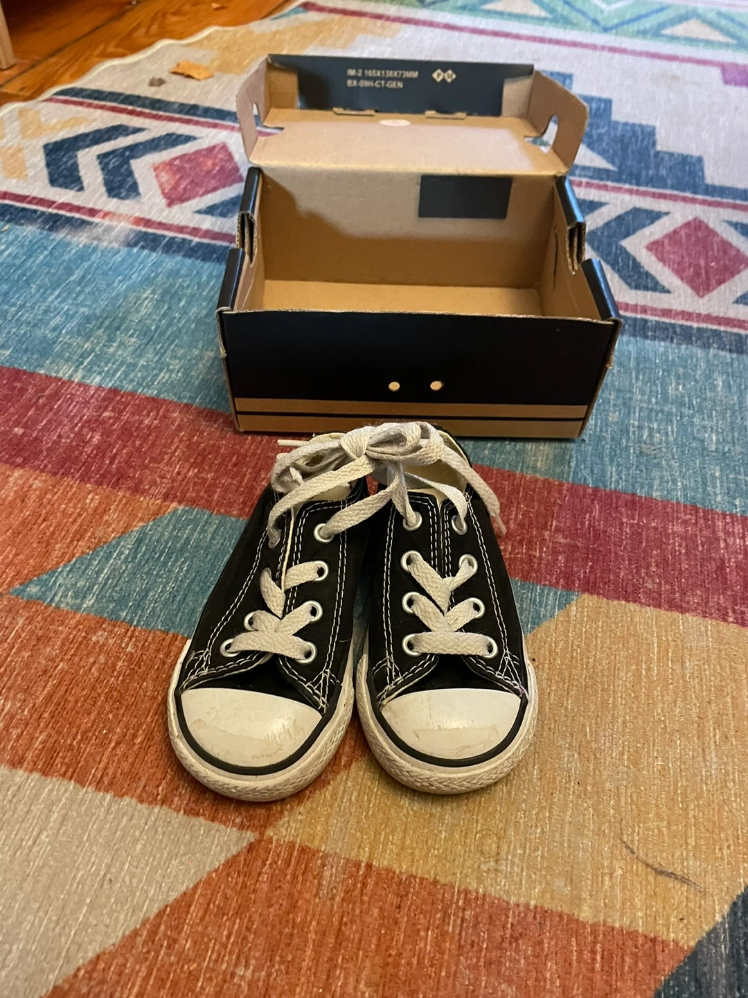 Converse All Star Black Toddler Shoes - Size 5 - photo 2