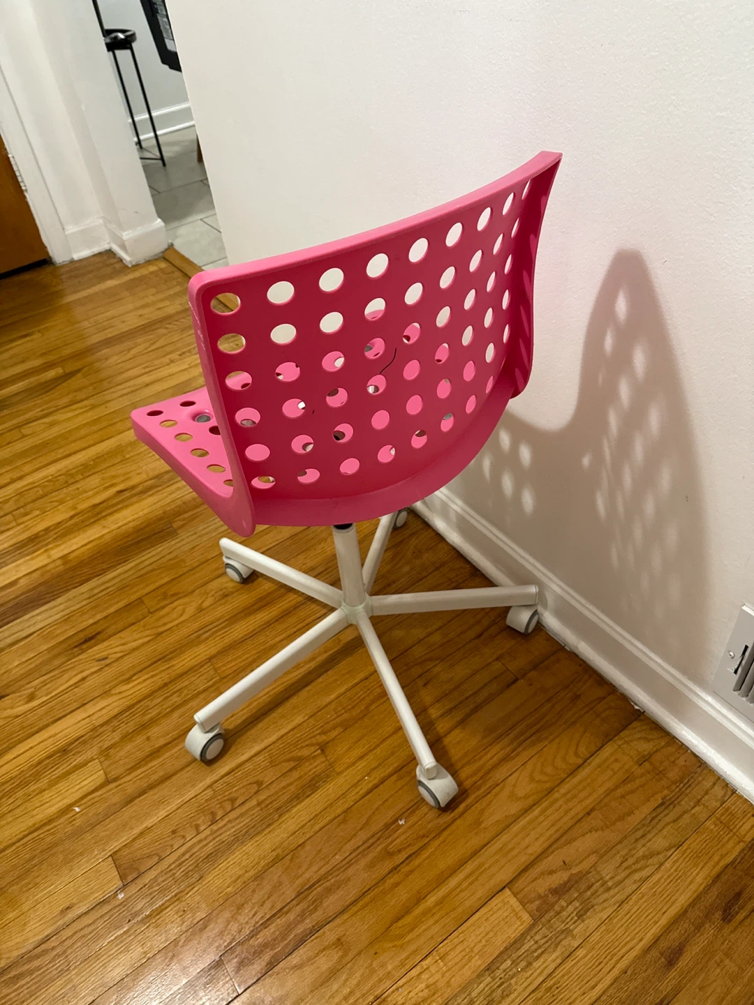 Pink SKÅLBERG / SPORREN Swivel Chair - photo 4