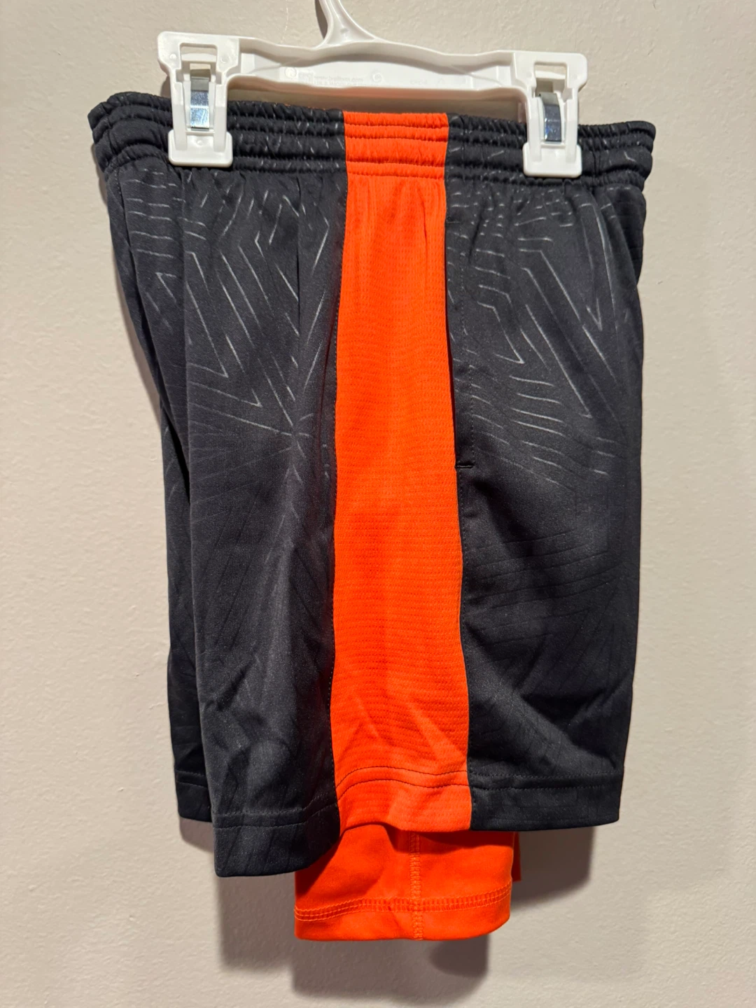 Umbro Boys' XS Shorts - Gray & Orange - photo 2