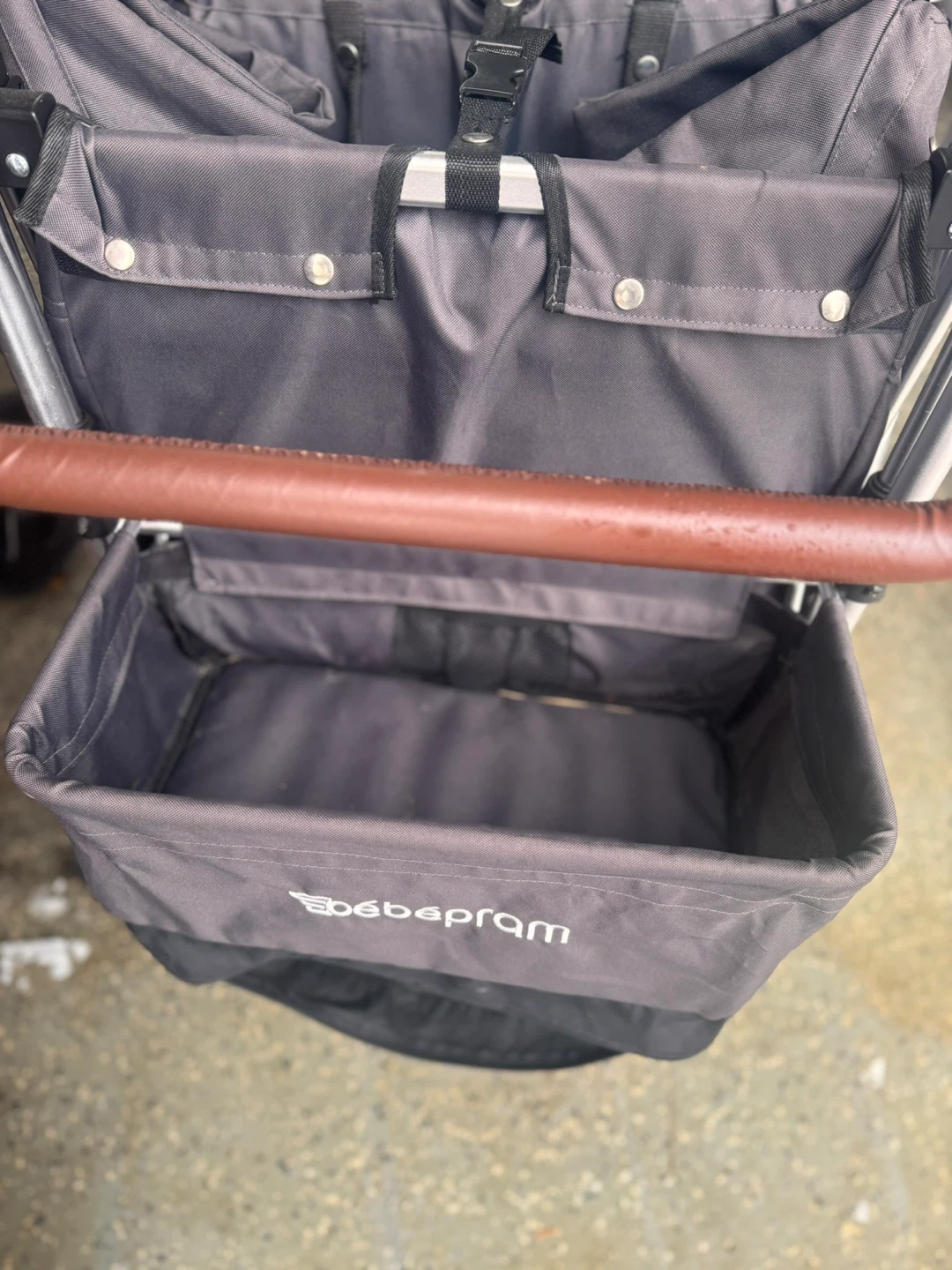 Bebepram Folding Wagon Stroller - Grey - photo 2
