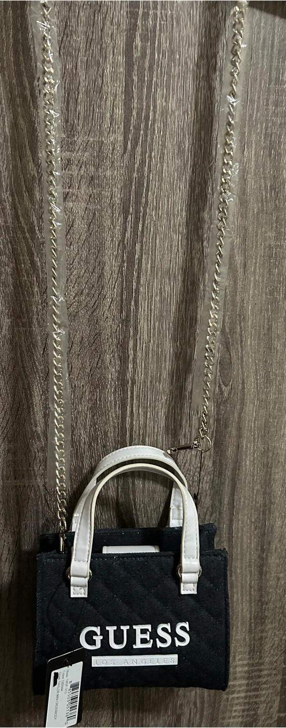 Guess Taylor Mini Crossbody Bag Denim - photo 5