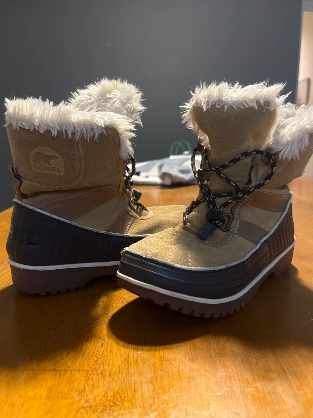Sorel Tofino II Faux Fur Lined Winter Boots - Size 3