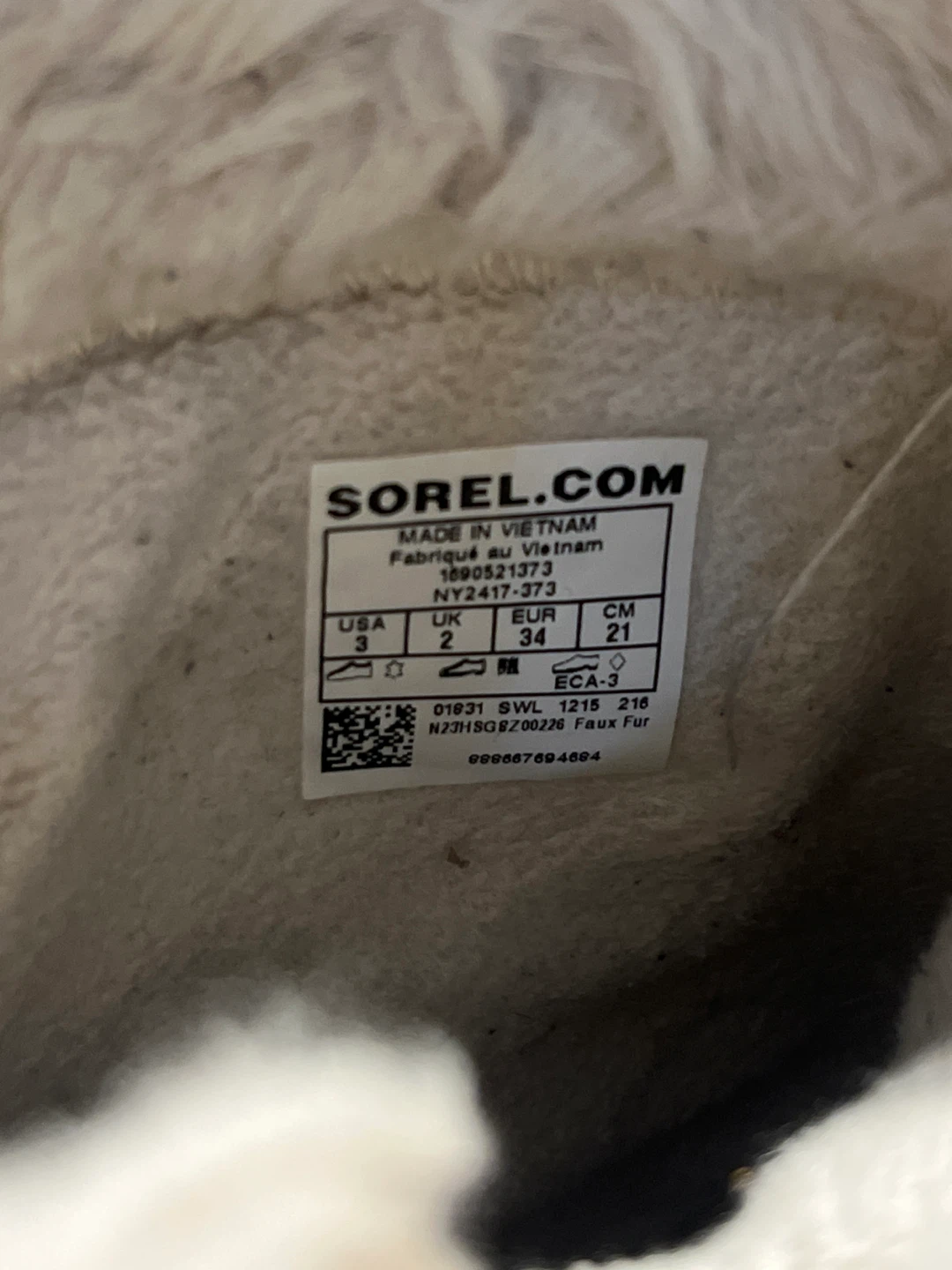 Sorel Tofino II Faux Fur Lined Winter Boots - Size 3 - photo 2