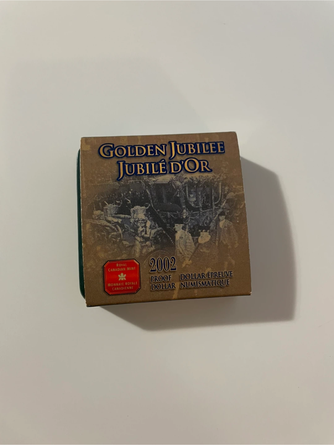 $1 Golden Jubilee Proof Silver Coin Royal Canadian Mint - photo 2