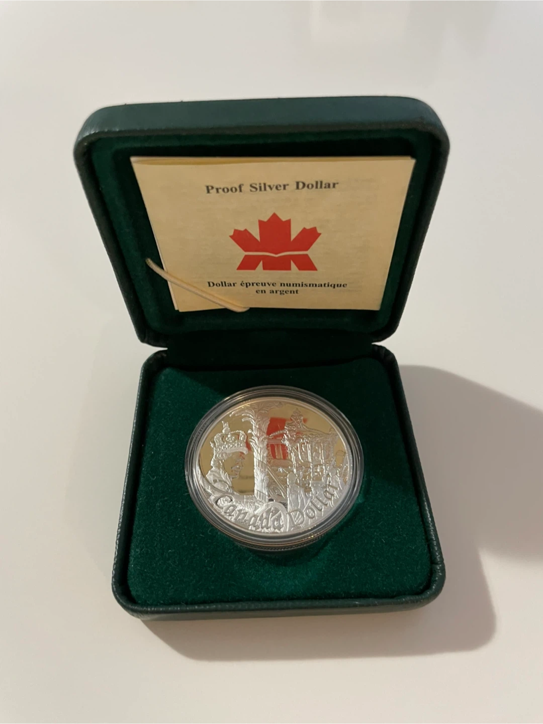 $1 Golden Jubilee Proof Silver Coin Royal Canadian Mint