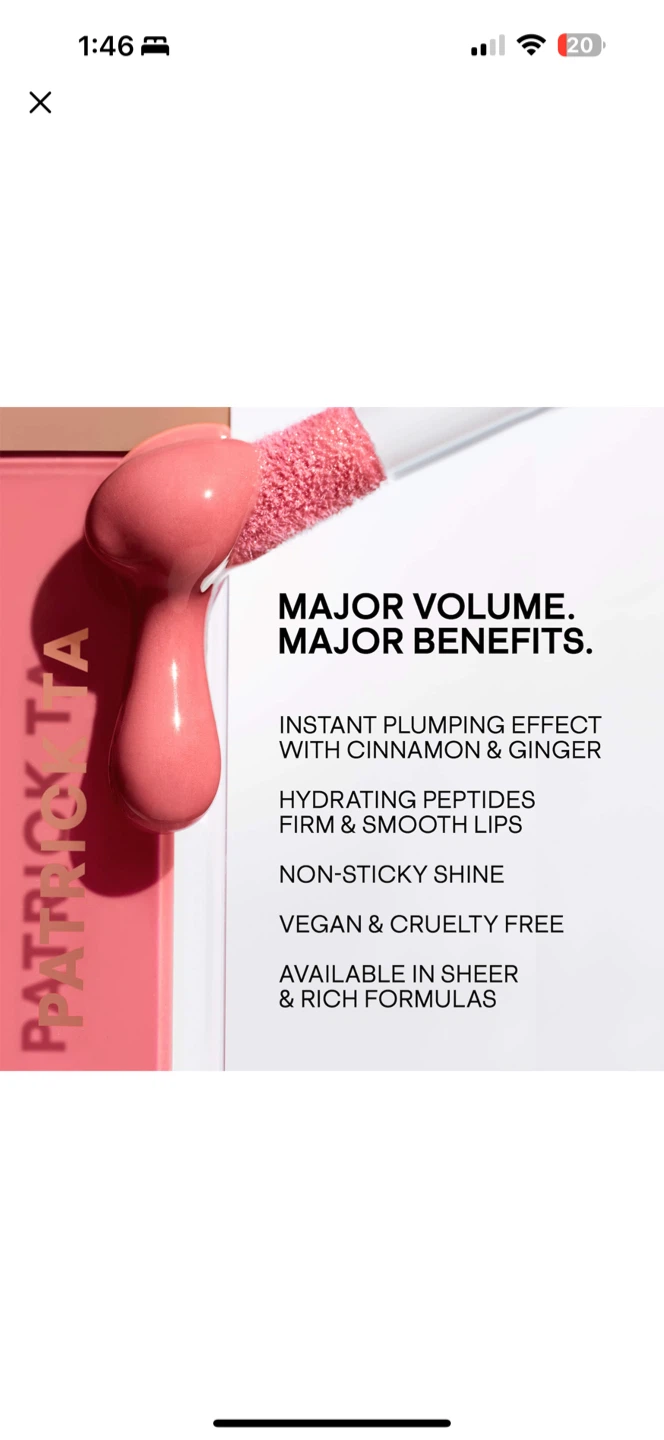 Patrick Ta Major Volume Plumping Gloss - photo 3
