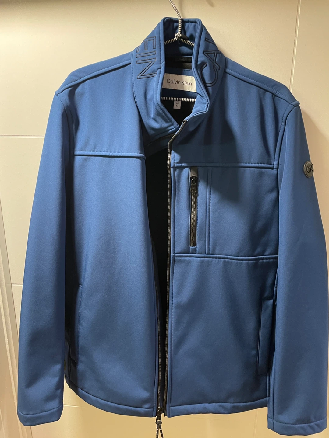 Calvin Klein Softshell Blue Jacket (M) - photo 5