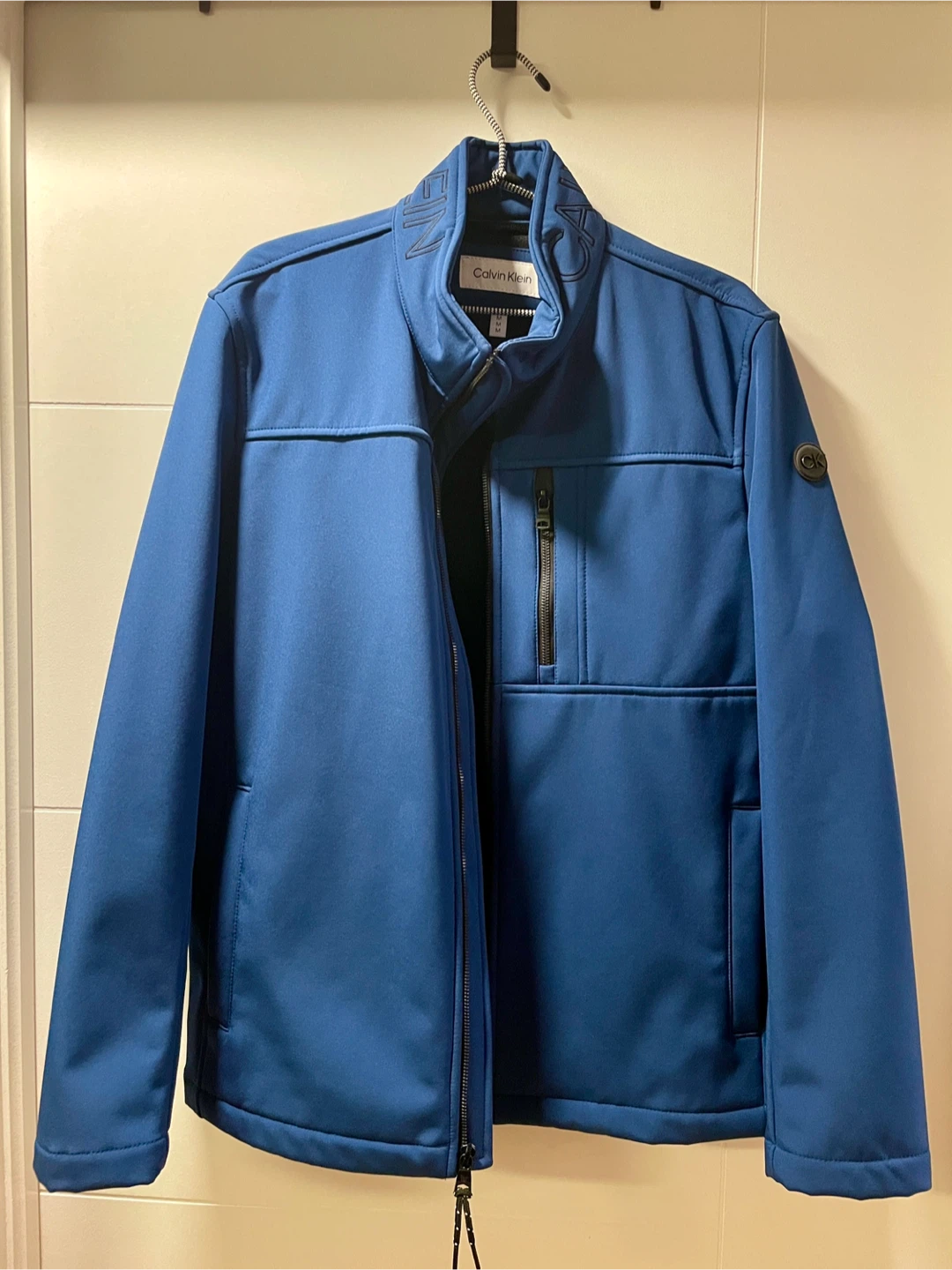 Calvin Klein Softshell Blue Jacket (M) - photo 4