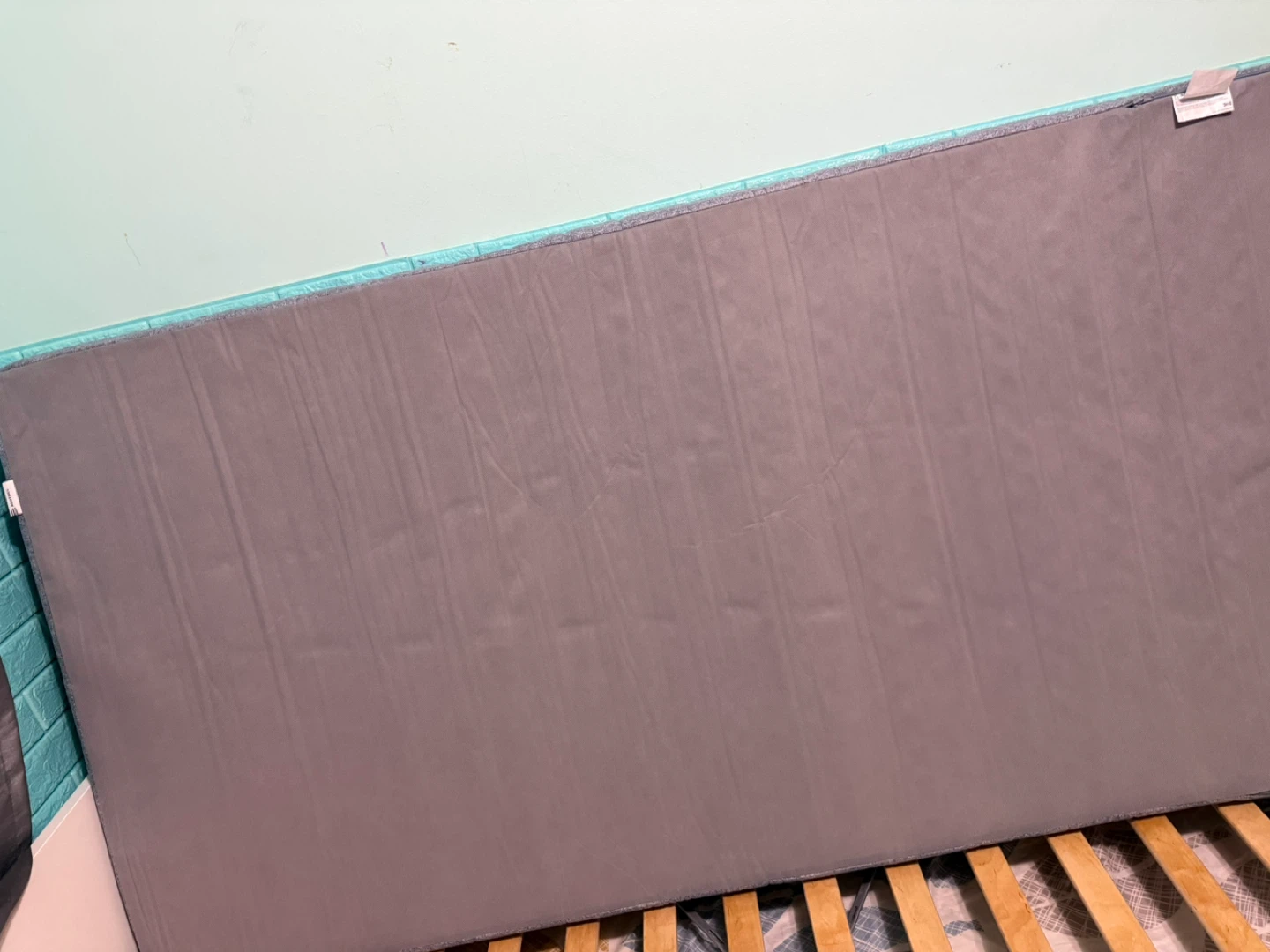 IKEA ÅGOTNES Twin Foam Mattress - Firm/Light Blue - photo 3