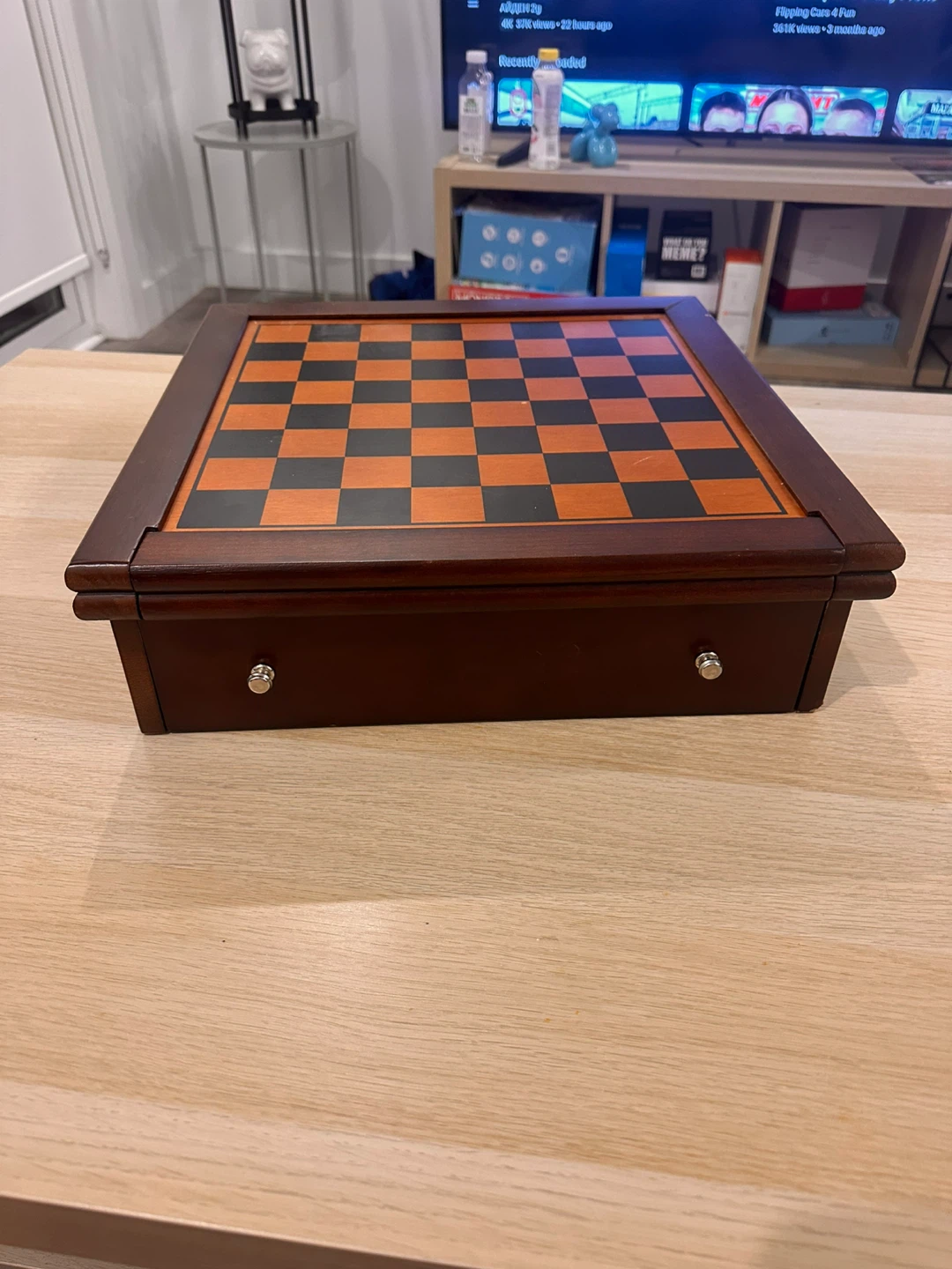 Wooden Chess and Games Set - photo 4