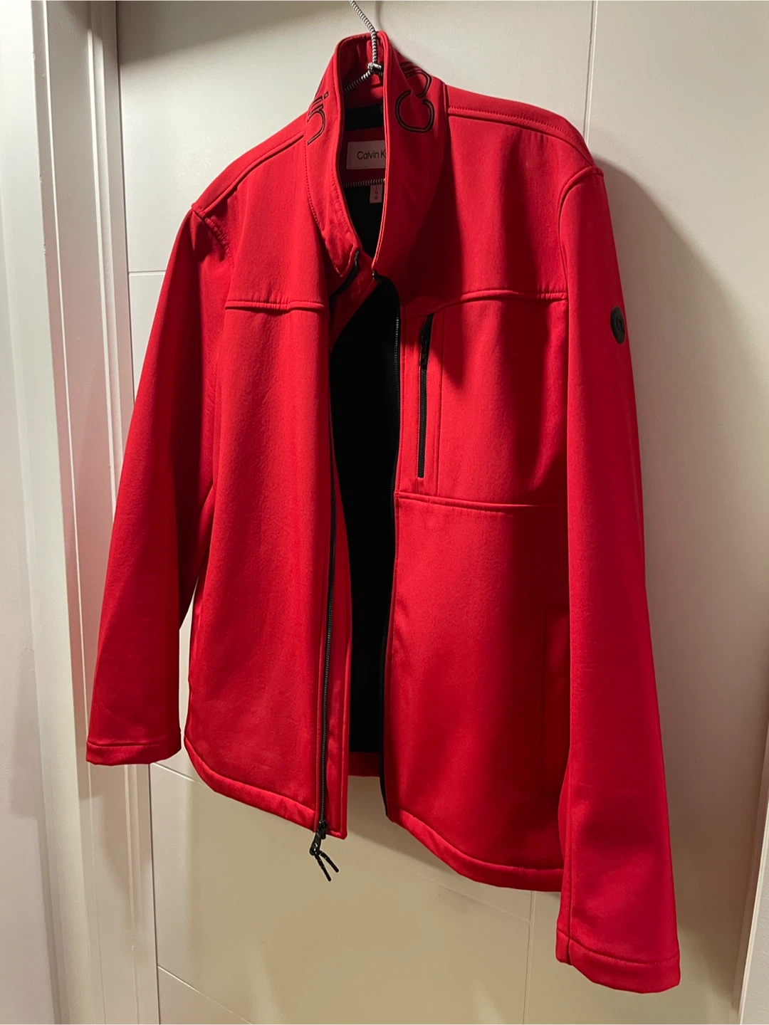 Calvin Klein Softshell Red Jacket (L) - photo 5