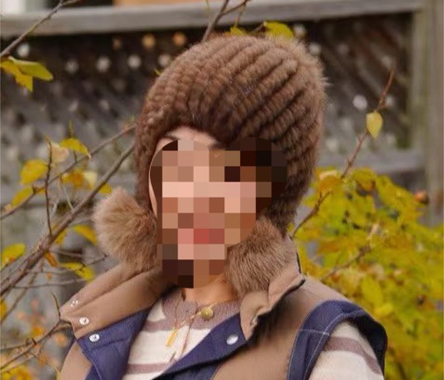 Brand new Fur Hat - Brown - photo 3