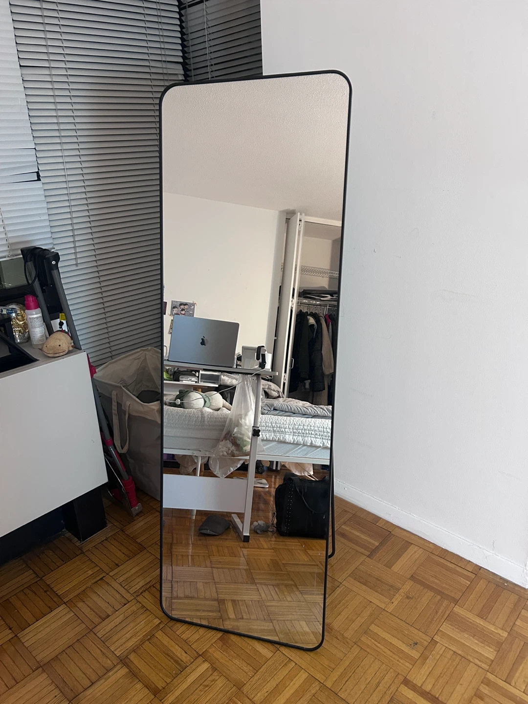 Black Frame Full Length Mirror