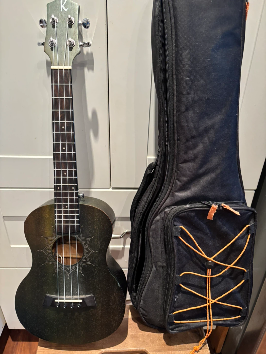 Electric Tenor Ukulele with Case
