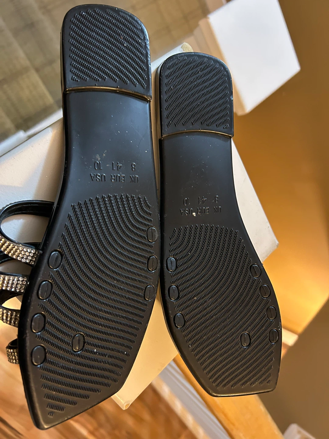 ANNA Rhinestone Sandals - Size 10 - photo 4