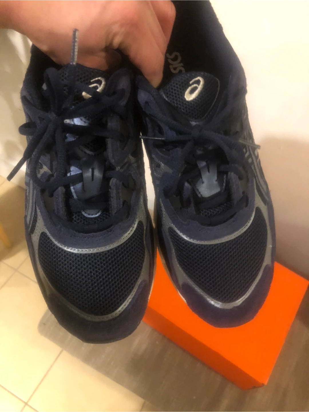 Asics GEL Navy Blue Sneakers - photo 3