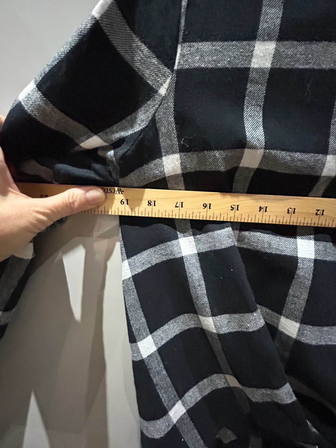 Black & White Plaid Long Sleeve Shirt - photo 5
