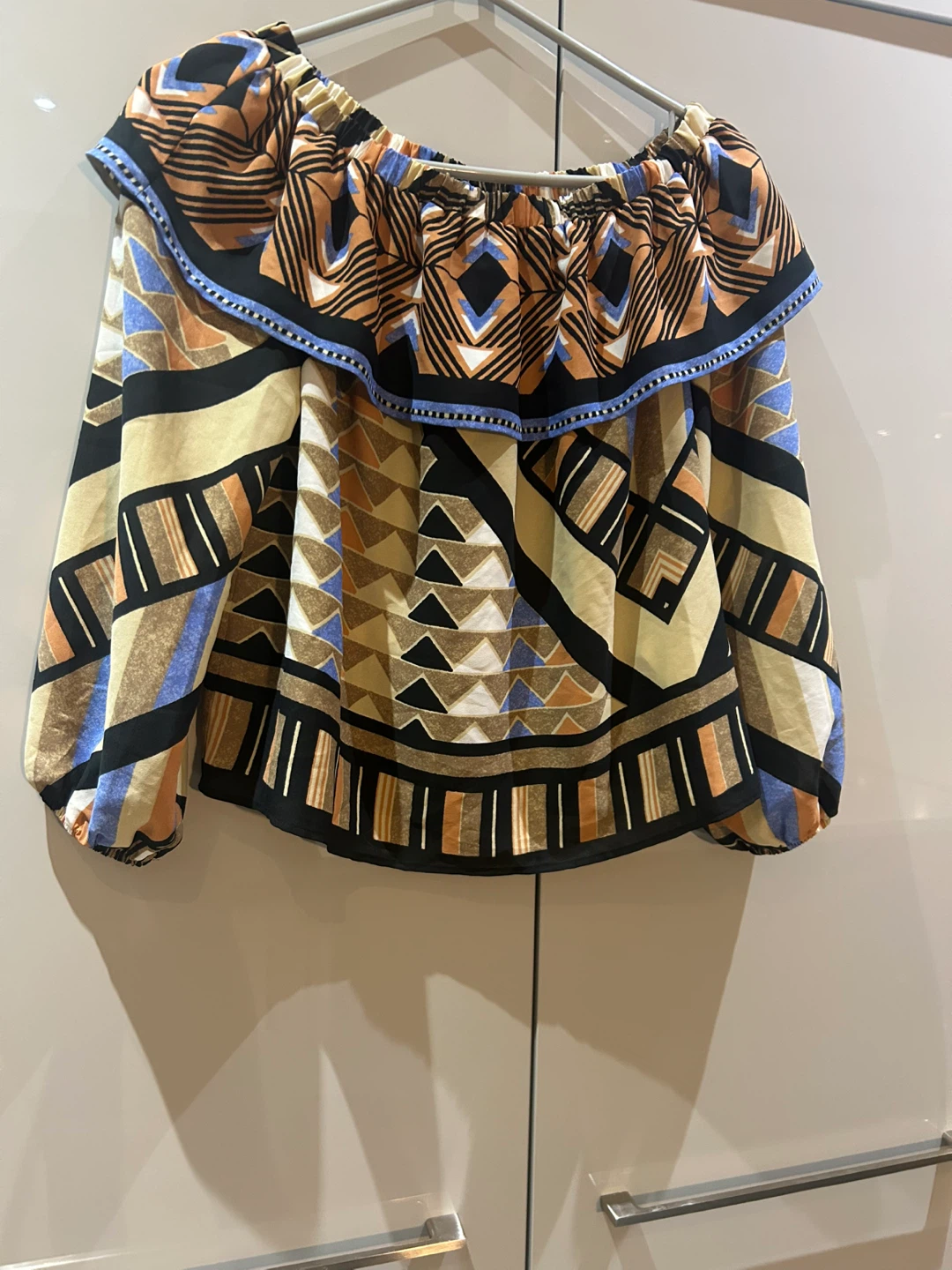 H&M patterned blouse