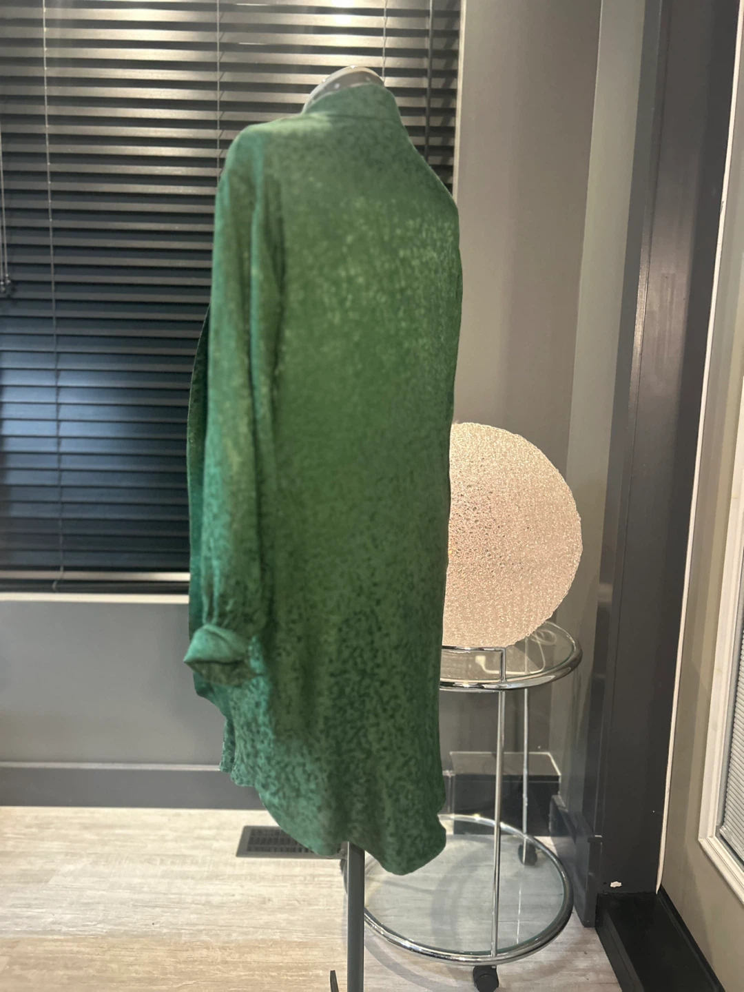 H&M Green Long Sleeve Dress - photo 5